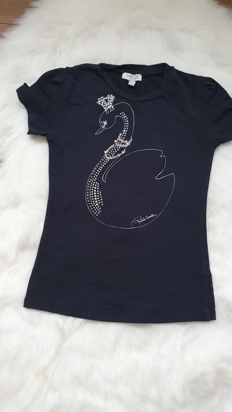 Bavlnené tričko roberto cavalli, 110