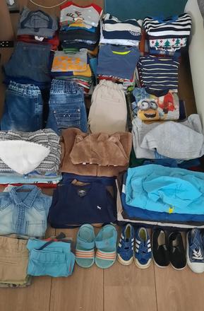 Balík oblečenia pre dieťa 1r.-2r., 104–116