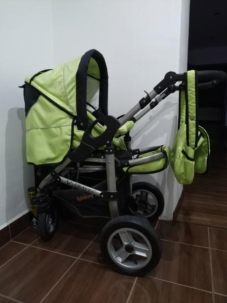 3-kombinácia zelený kočík, babyworld