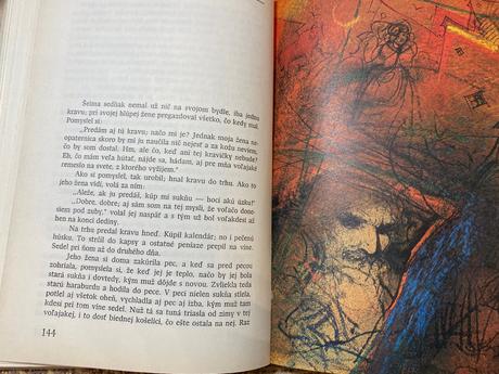 Krásna retro stará kniha rozprávok zakliata hora, 