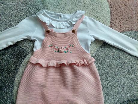 Súprava šaty +body, f&f,86