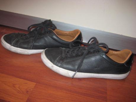 Topánky - tenisky kožené lacoste, lacoste,35
