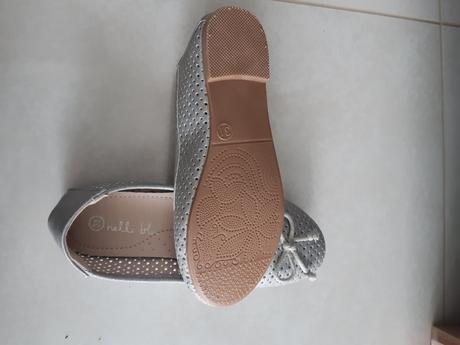 Predam balerinky sive,strieborne, nelli blu,31
