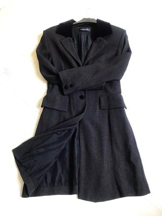 Tenké dlhšie slim 3/4 sako/kabát, m