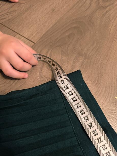 Plysovana sukňa midi, s