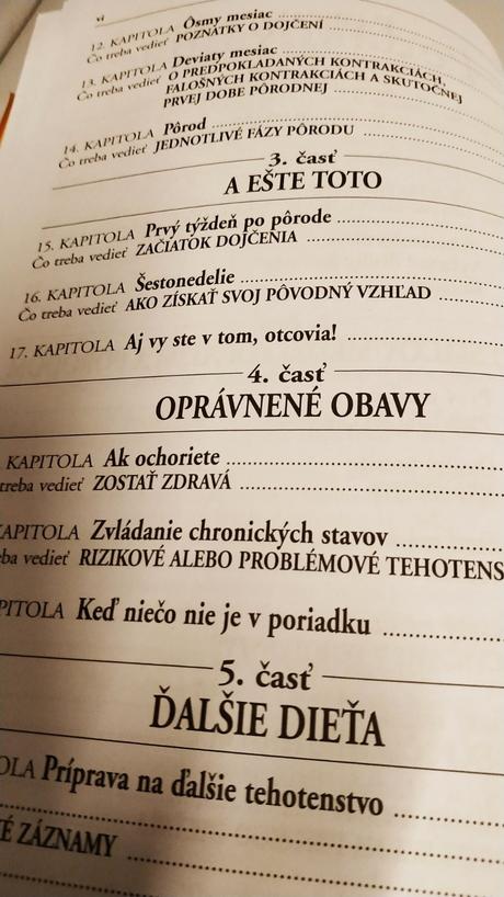 Kniha o tehotenstve, 