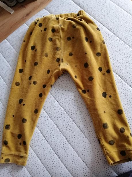 Zamatové teplacky, zara,98