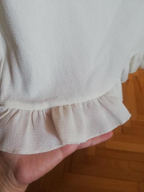 Smotanovobiela blúzka mini molly, 134