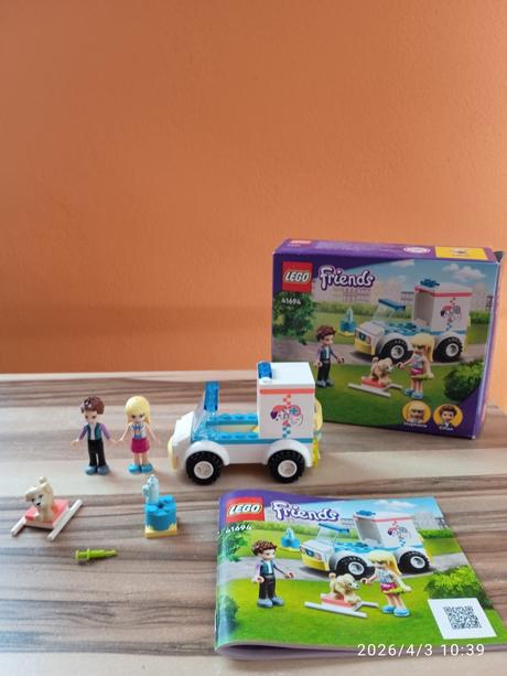 Lego friends 41694 veterinárna sanitka, 