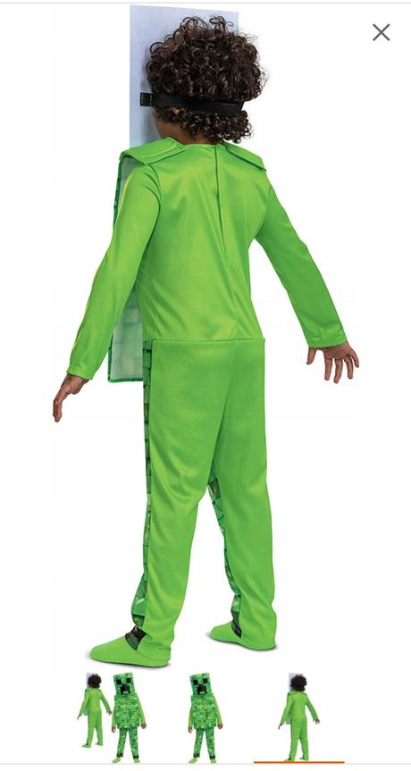 Karnevalová maska minecraft, 