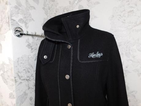 Damsky trendy vlneny kabatik, 38