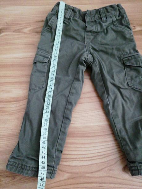 Nohavice zateplene hm, h&m,86