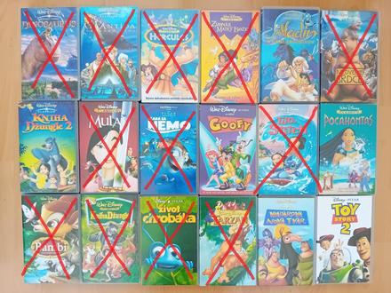 Vhs filmy a rozprávky, 