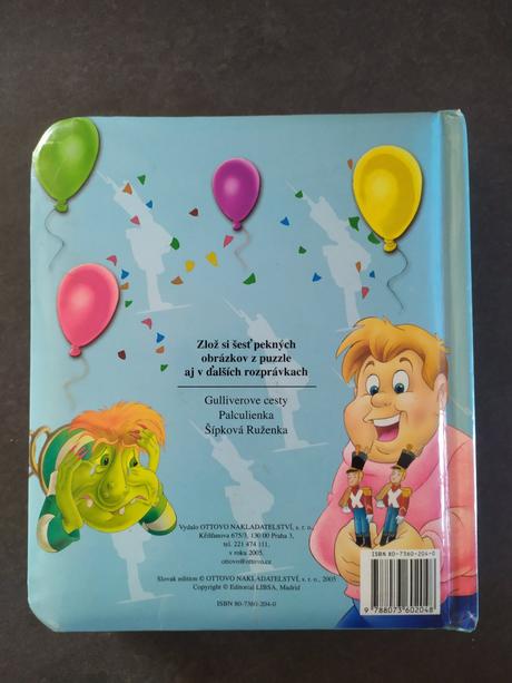 Kniha s puzzle cínový vojačik,