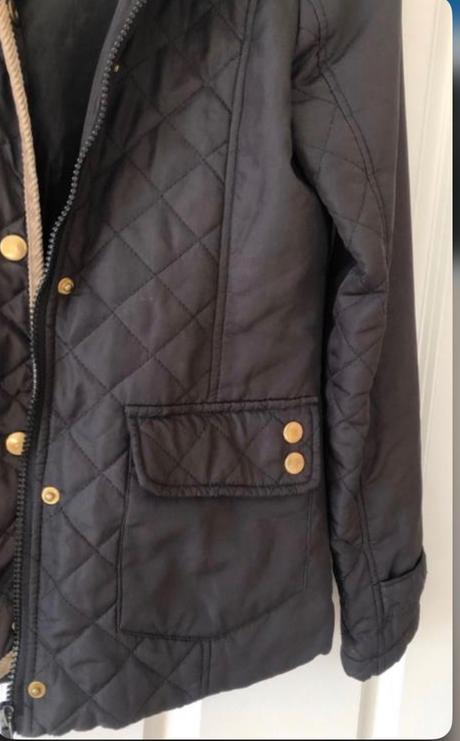 Čierna bunda blonde+blonde s/36, 36