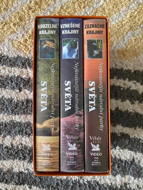 3 x vhs nejkrásnější národní parky světa, 