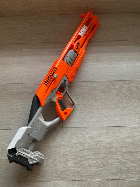 Nerf alphahawk - acucustrike series pištoľ, 