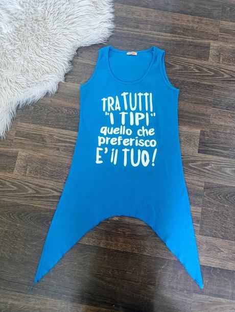 Predĺžené asymetrické tričko, s