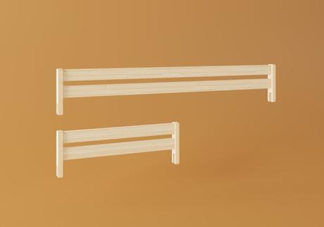 Drevemá detská posteľ,rôzne veľkosti, šírka (cm): 90,dĺžka (cm): 200