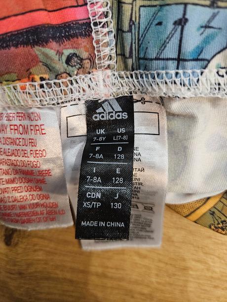 Legíny, adidas,128