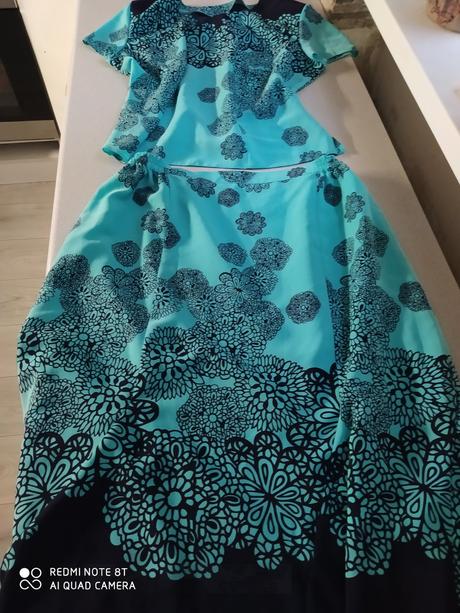 Kostým / sukňa+ top veľkosť 46, 46