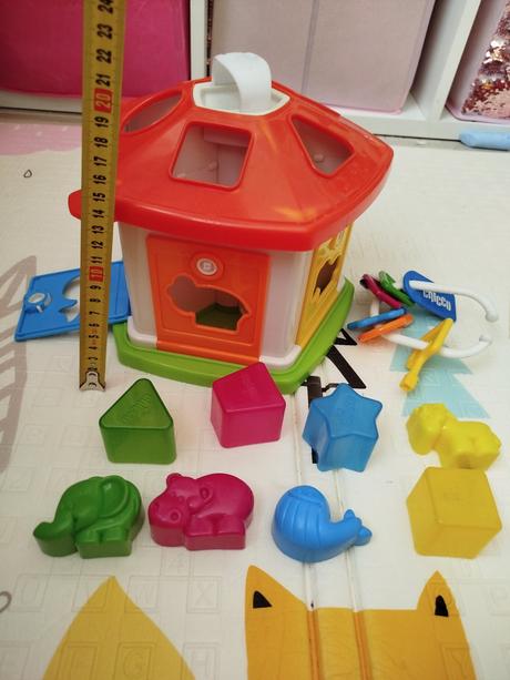 Vkladačka so zvieratkami a tvarmi - formičky,