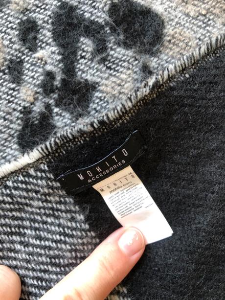 Velký a teplý šal 70x 170, mohito