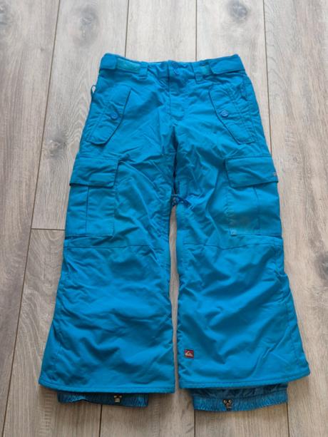 Detské lyžiarske nohavice 128, quiksilver,128