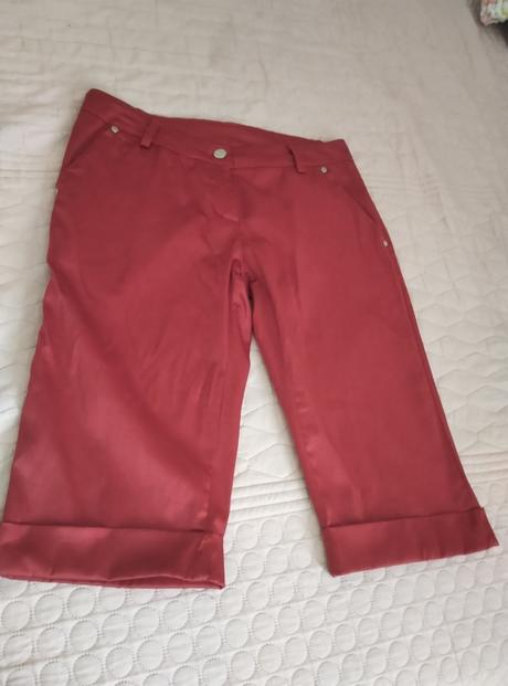 Saténové nohavice, s