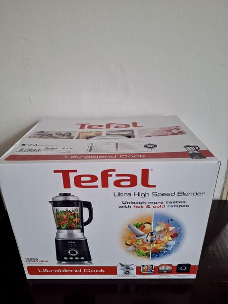 Tefal ultrablend cook stolný mixér bl962b38, tefal