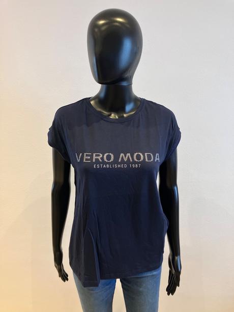 Dámske tričko s kamienkami vero moda (xs), vero moda,xs