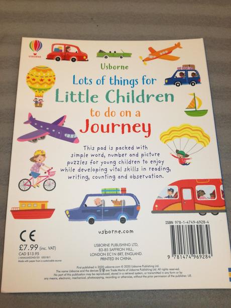 Usborne things for little children / journey nsu22, 