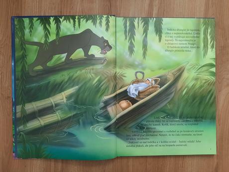 Kniha disney "kniha džungle", 