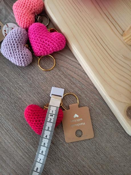 Srdiečko kľúčenka-prívesok,
