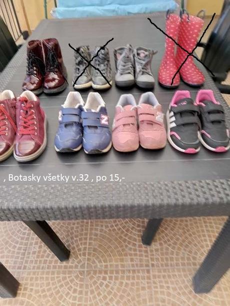 Detská obuv v.31 - 32, 32