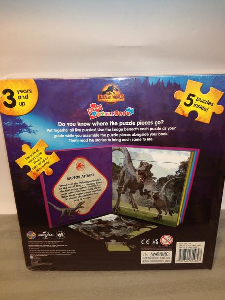 Jurassic world puzzle book nsu22, 