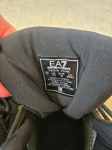 Topánky ea7 emporio armani, 40
