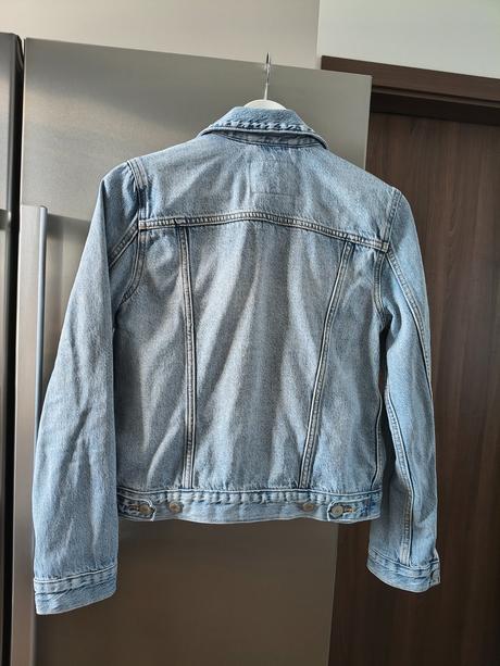 Levis svetlo modrá riflová bunda s-m, levis,m