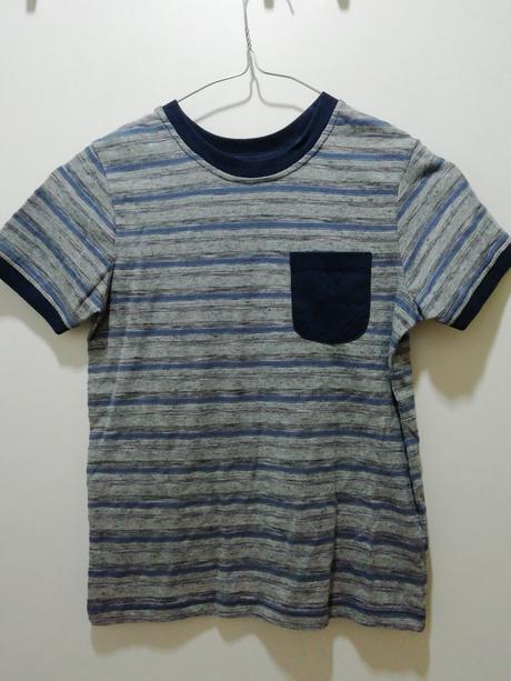 Bavlnené pásikavé tričko, george,122