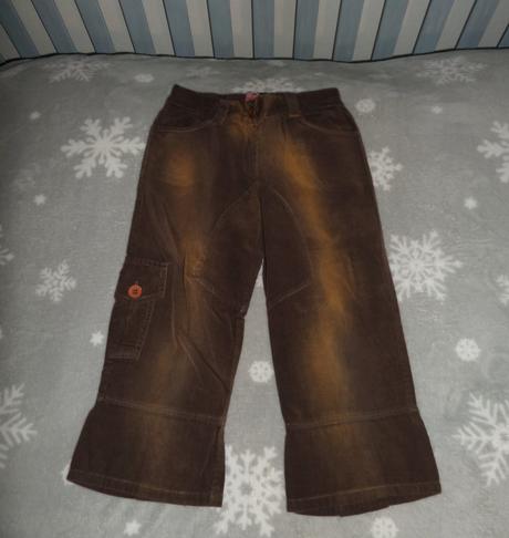 3/4 menchestrové nohavice, 128