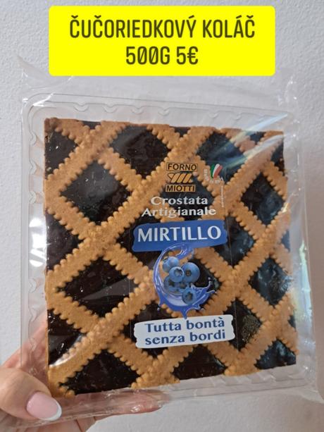 Čučoriedkový koláč 500g, 