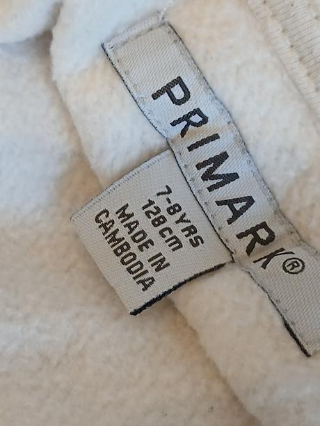 Dievčenská mikina s potlačou primark (128), primark,128