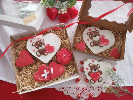 Medovníky - valentínske, 