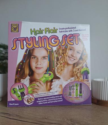 Kreatívna sada na vlasy hair flair styling set -,