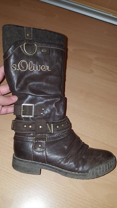 Zateplené čižmy s.oliver č.31, s.oliver,31