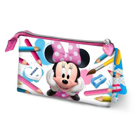 Triple peračník/puzdro na zips minnie mouse,