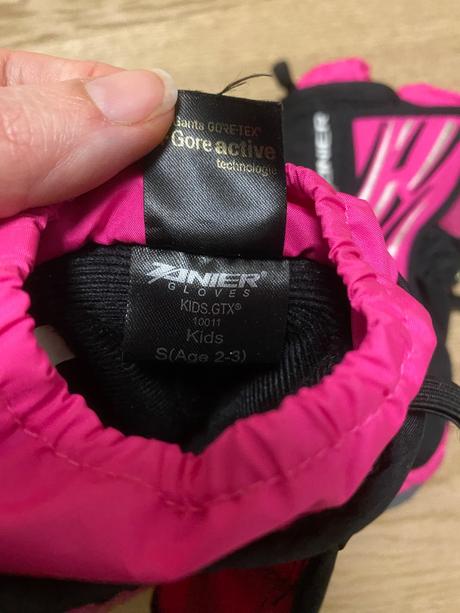 Goratex rukavice na suchy zips vel 2-3 r, 92