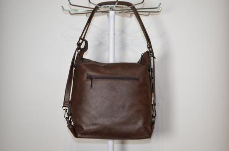 Hnedá kabelka-kabelkoruksak, 