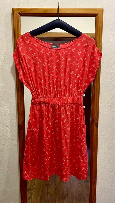 Letné šaty apricot, s