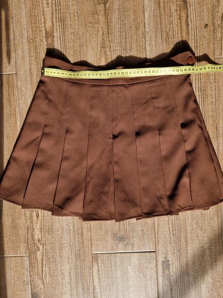 La mademoisele sukna skladana jupette, m